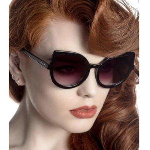 Killstar Space Kitty Sunglasses with Bag